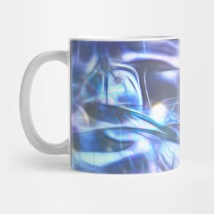 Blue space wreck Mug